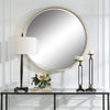 Uttermost Ranchero White Round Mirror By Casagear Home UT-09908