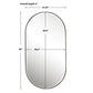 Uttermost Lago Oval Gold Mirror By Casagear Home UT-09914