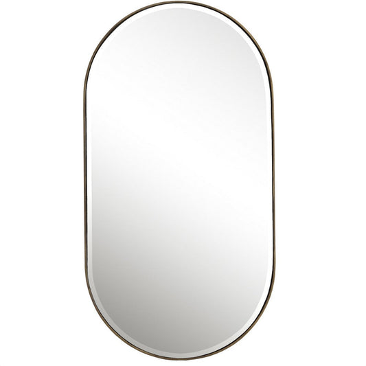 Uttermost Lago Oval Gold Mirror By Casagear Home