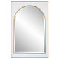 Uttermost Crisanta Gloss White Arch Mirror By Casagear Home