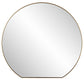 Uttermost Cabell Small Brass Mirror By Casagear Home