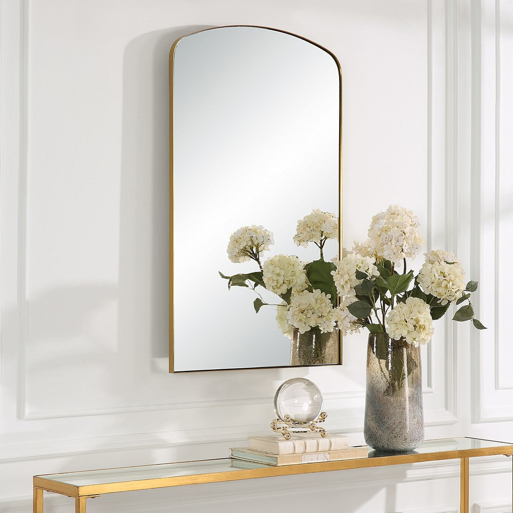 Uttermost Tordera Brass Arch Mirror By Casagear Home UT-09923