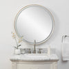 Uttermost Crofton Lighted Brass Round Mirror By Casagear Home UT-09947