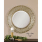 Uttermost Alita Champagne Woven Metal Mirror By Casagear Home UT-11603-B