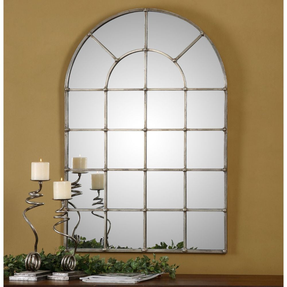 Uttermost Barwell Arch Window Mirror By Casagear Home UT-12875