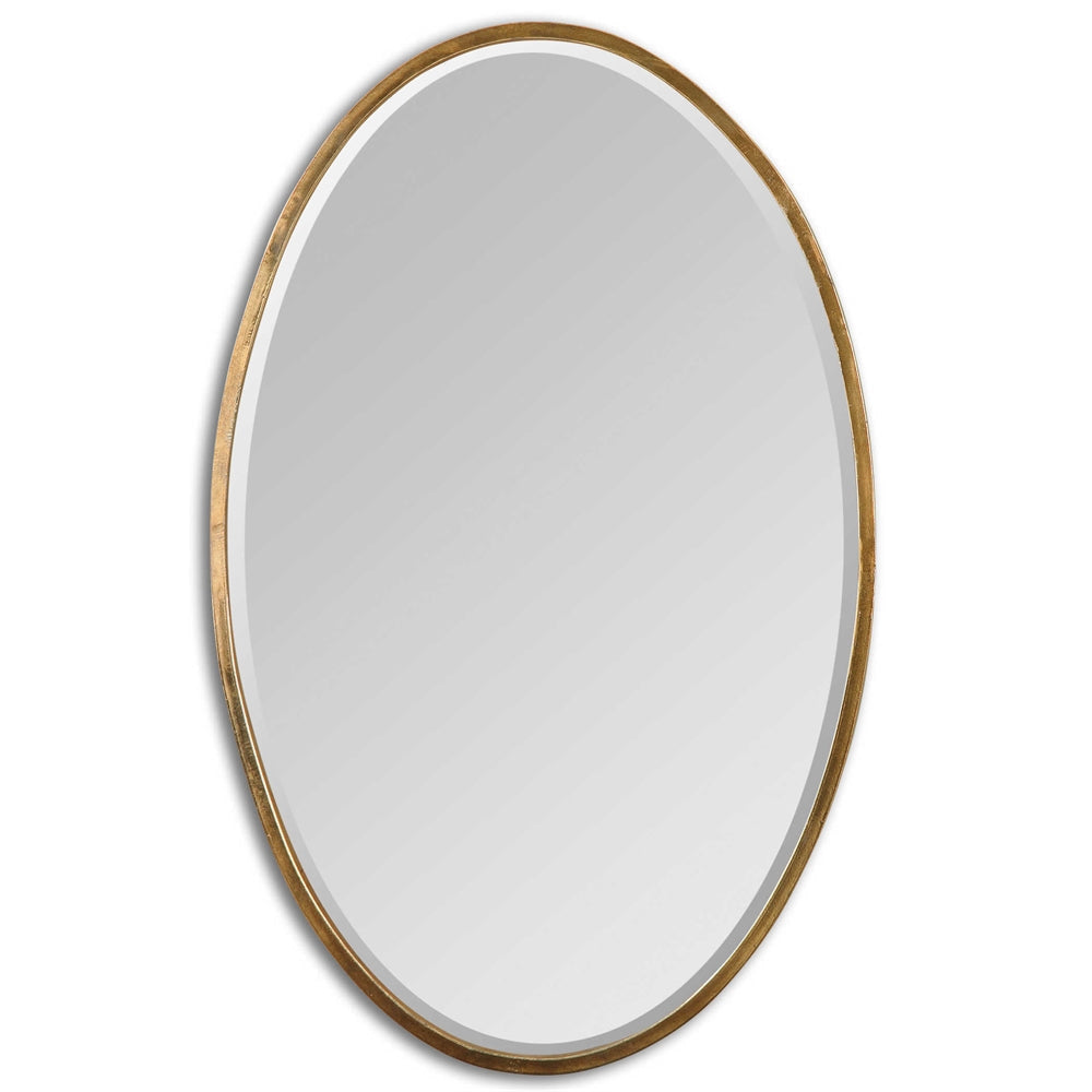 Uttermost Herleva Gold Oval Mirror By Casagear Home