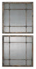 Uttermost Saragano Square Mirrors Set/2 By Casagear Home