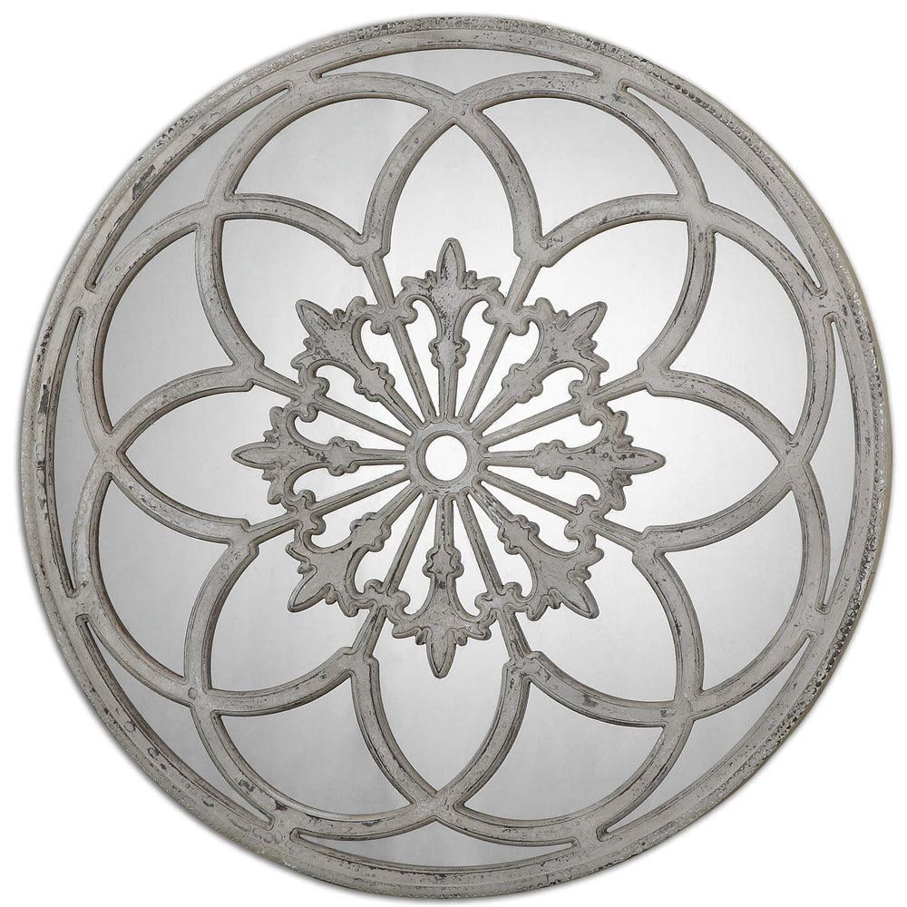 Uttermost Conselyea Round Mirror By Casagear Home