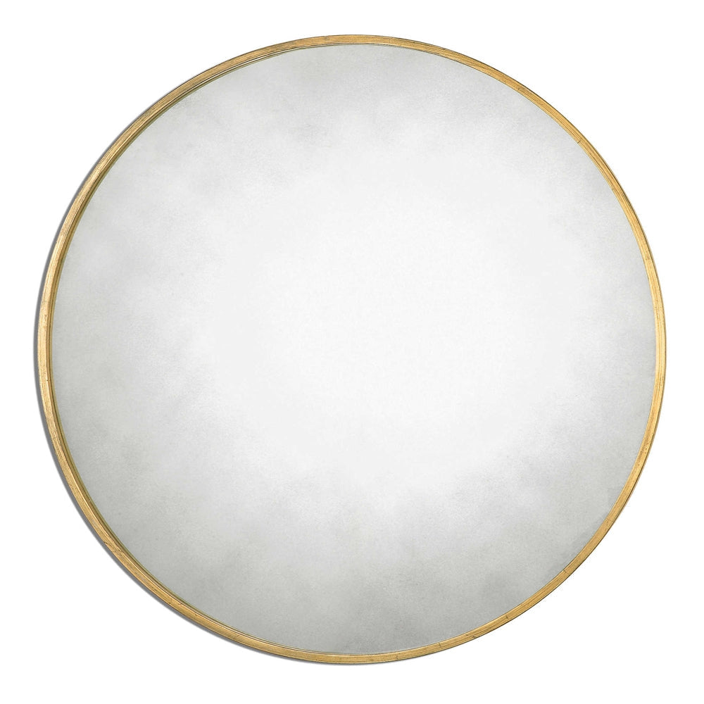 Uttermost Junius Round Gold Mirror By Casagear Home