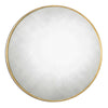 Uttermost Junius Round Gold Mirror By Casagear Home