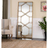 Uttermost Kennis Gold Leaf Leaner Mirror By Casagear Home UT-13922