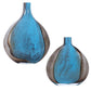 Uttermost Adrie Art Glass Vases S/2 By Casagear Home UT-17741