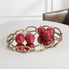 Uttermost Cable Chain Mirrored Tray By Casagear Home UT-17837