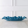 Uttermost Ruffled Feathers Blue Bowl By Casagear Home UT-18052