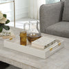 Uttermost Wessex White Shagreen Tray By Casagear Home UT-18060