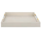 Uttermost Wessex White Shagreen Tray By Casagear Home