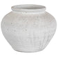 Uttermost Floreana Round White Vase By Casagear Home