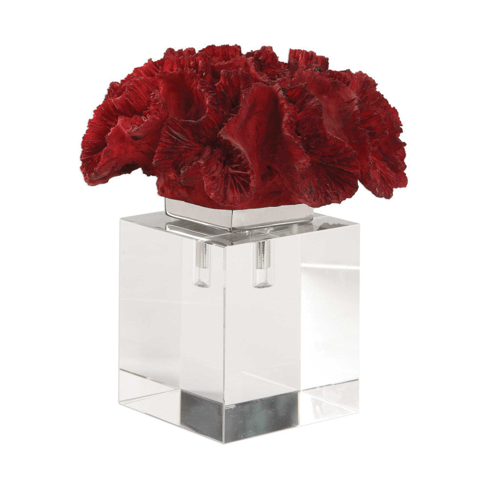 Uttermost Red Coral Cluster By Casagear Home