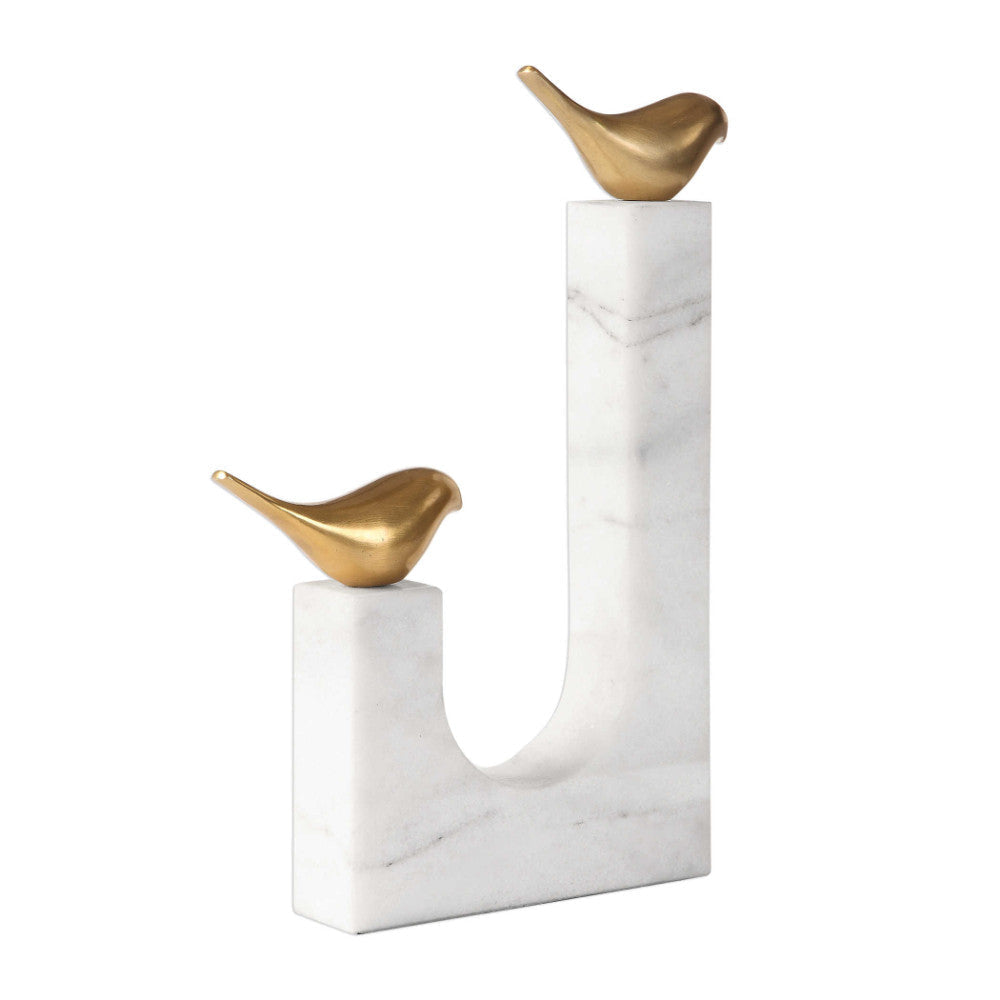 Uttermost Songbirds Brass Sculpture By Casagear Home