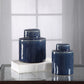 Uttermost Saniya Blue Containers S/2 By Casagear Home UT-18989