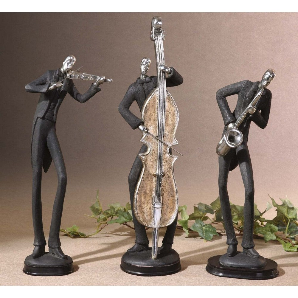 Uttermost Musicians Decorative Figurines Set/3 By Casagear Home UT-19061