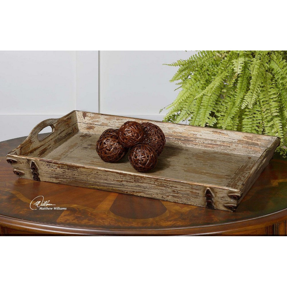 Uttermost Abila Wooden Tray By Casagear Home UT-19725