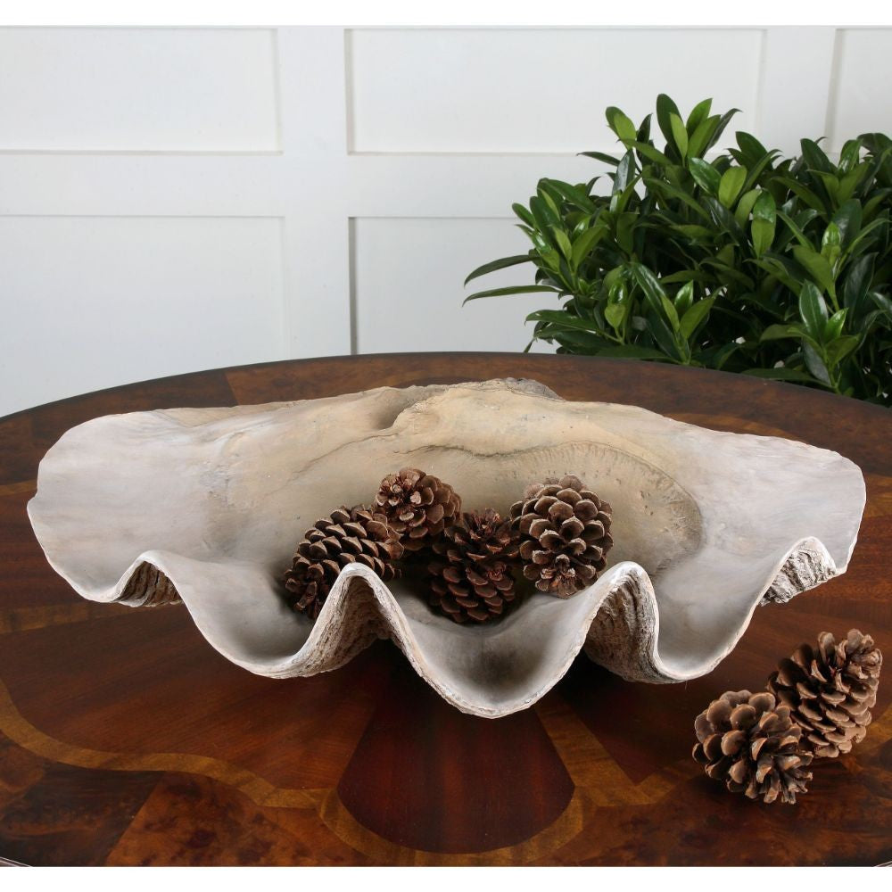 Uttermost Clam Shell Bowl By Casagear Home UT-19800