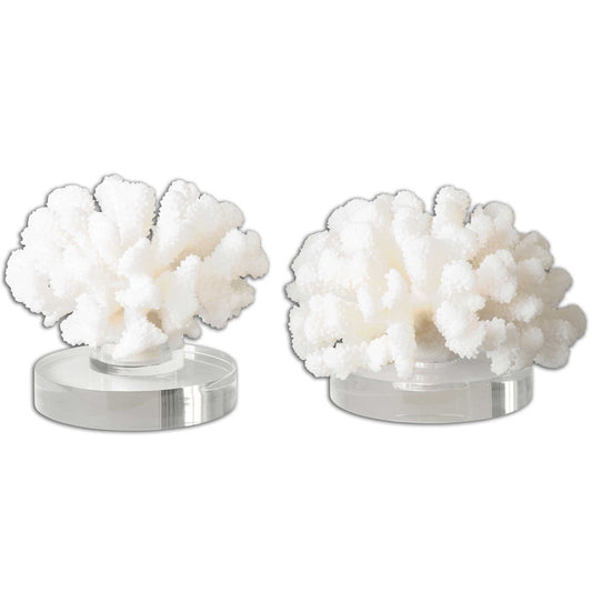 Uttermost Hard Coral Sculptures, S/2 By Casagear Home