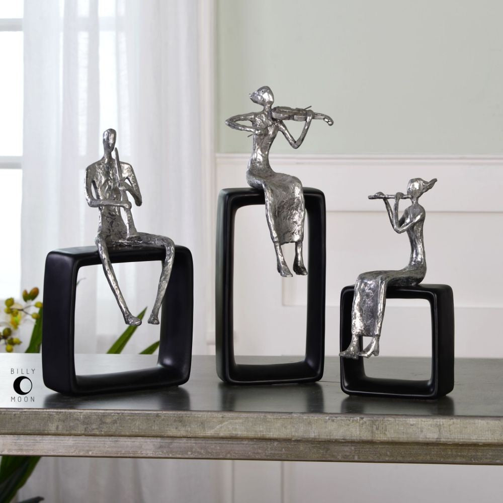 Uttermost Musical Ensemble Statues S/3 By Casagear Home UT-20062