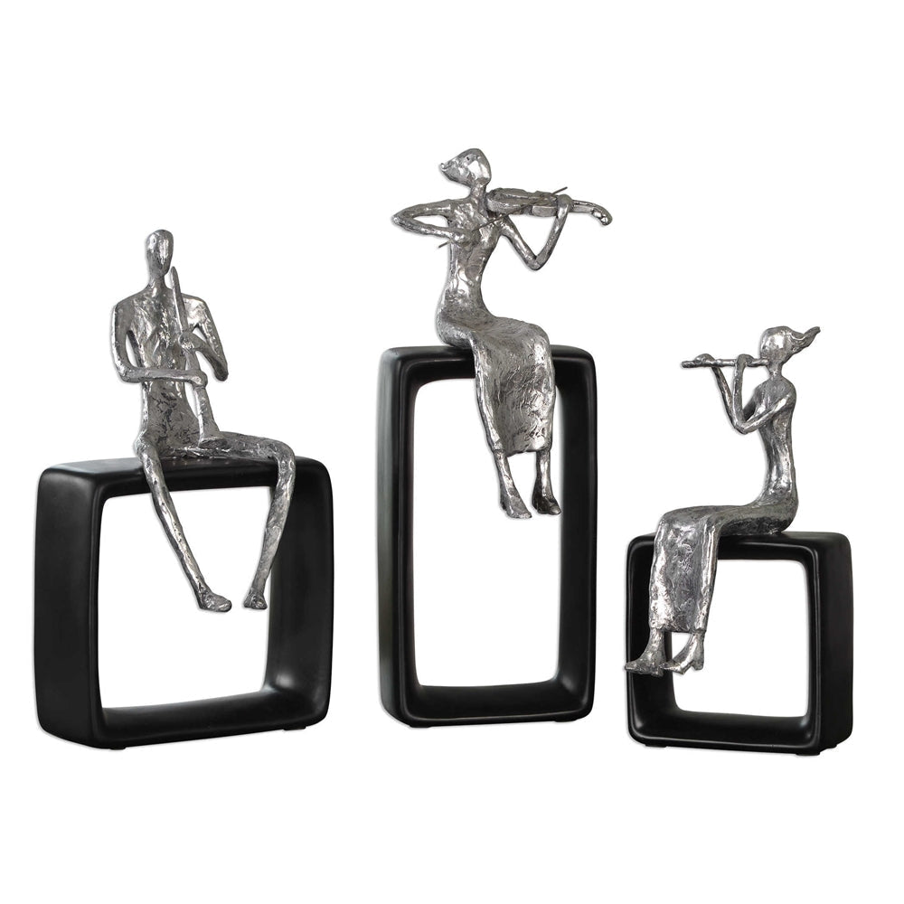 Uttermost Musical Ensemble Statues, S/3 By Casagear Home