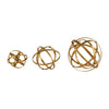 Uttermost Stetson Gold Spheres, S/3 By Casagear Home