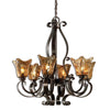 Uttermost Vetraio 6Lt Oil Rubbed Bronze Chandelier By Casagear Home