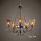 Uttermost Vetraio 5Lt Oil Rubbed Bronze Chandelier By Casagear Home UT-21007