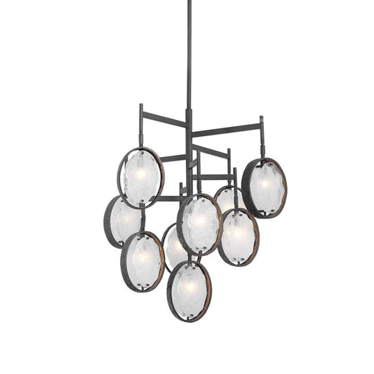 Uttermost Maxin Dark Bronze 9 Light Chandelier By Casagear Home