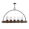 Uttermost Atwood 5 Light Rustic Linear Chandelier By Casagear Home