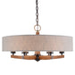 Uttermost Woodall 6 Light Drum Chandelier By Casagear Home