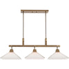 Uttermost Brookdale Industrial 3 Light Linear Chandelier By Casagear Home