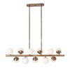 Uttermost Droplet 11 Light Linear Chandelier By Casagear Home UT-21358