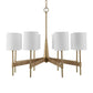 Uttermost Lautoka Rattan 8 Light Chandelier By Casagear Home UT-21372