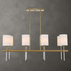 Uttermost Awyr 8 Light Linear Chandelier