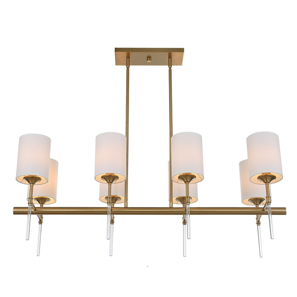 Uttermost Awyr 8 Light Linear Chandelier UT-21388