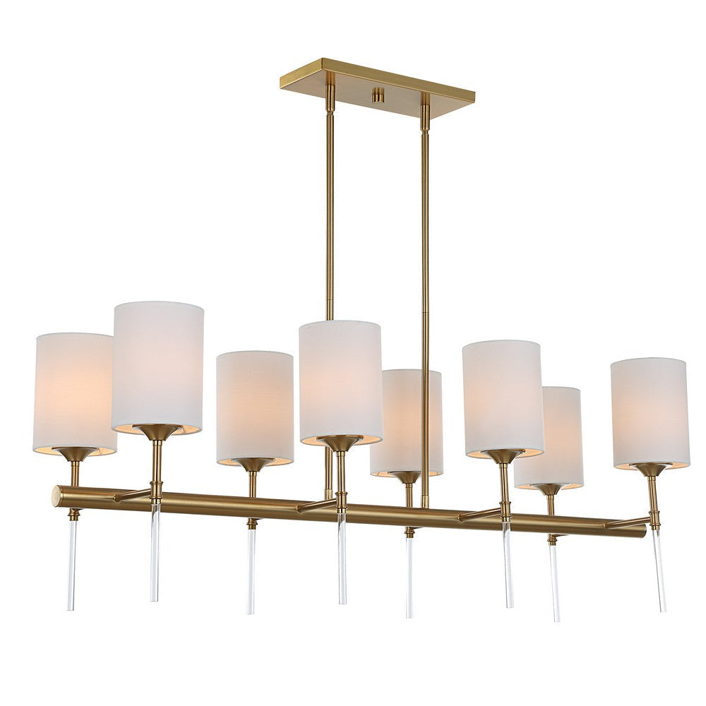 Uttermost Awyr 8 Light Linear Chandelier UT-21388