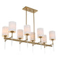 Uttermost Awyr 8 Light Linear Chandelier UT-21388