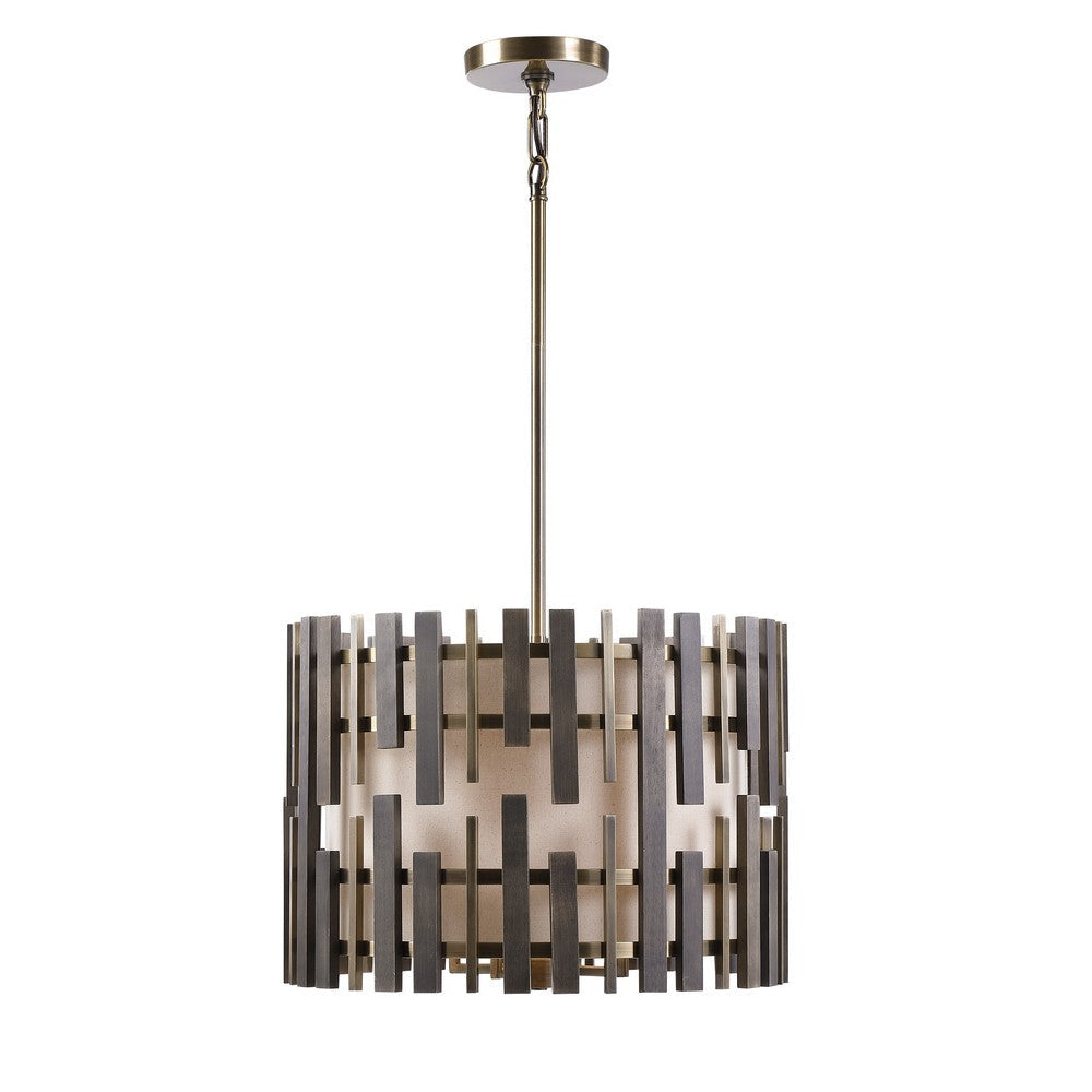 Uttermost Myers 4 Light Drum Pendant By Casagear Home UT-21517