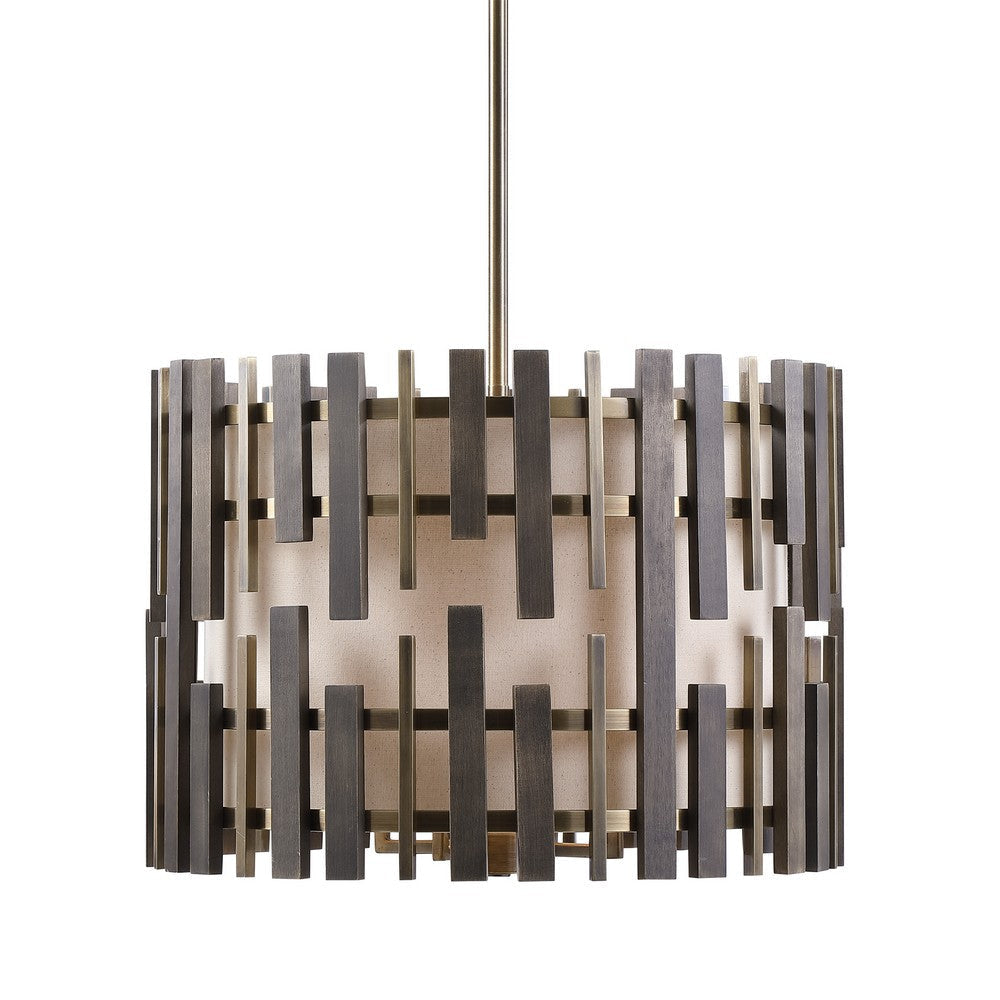 Uttermost Myers 4 Light Drum Pendant By Casagear Home