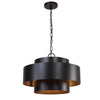 Uttermost Youngstown Dark Bronze 4 Light Pendant By Casagear Home UT-21585