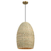 Uttermost Cardamom 1 Light Woven Rope Pendant By Casagear Home UT-21587