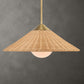 Uttermost Phuvinh 1 Light Rattan Shade Pendant By Casagear Home UT-21590