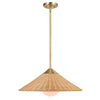 Uttermost Phuvinh 1 Light Rattan Shade Pendant By Casagear Home UT-21590