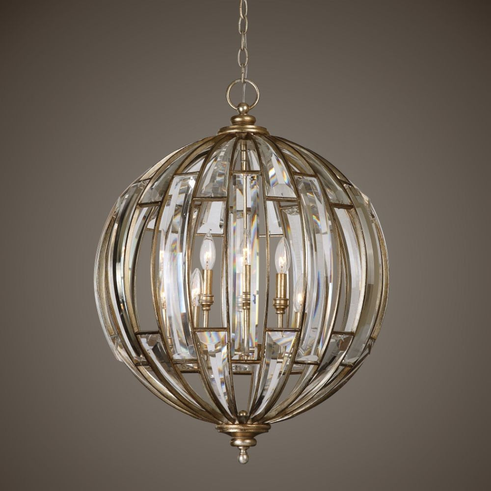 Uttermost Vicentina 6 Light Sphere Pendant By Casagear Home UT-22031